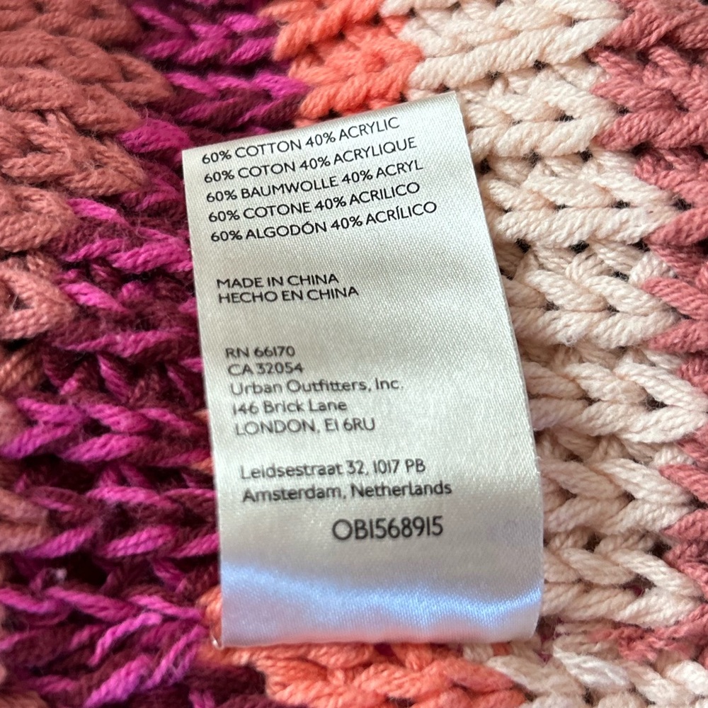 Free People Devon Stripe Crop Sweater In Nocolor size small - Picture 5 of 11